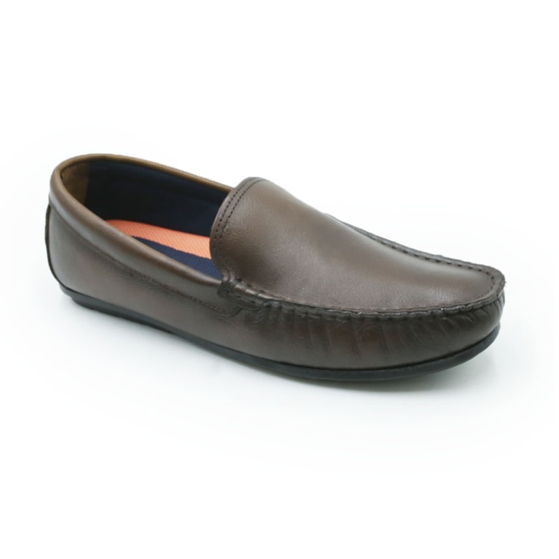 MASCULINO MOCASSIM CASUAL DEMOCRATA TOM  651101 002 MOGNO