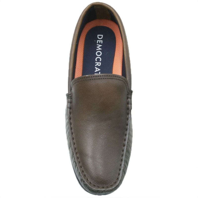 MASCULINO MOCASSIM CASUAL DEMOCRATA TOM  651101 002 MOGNO