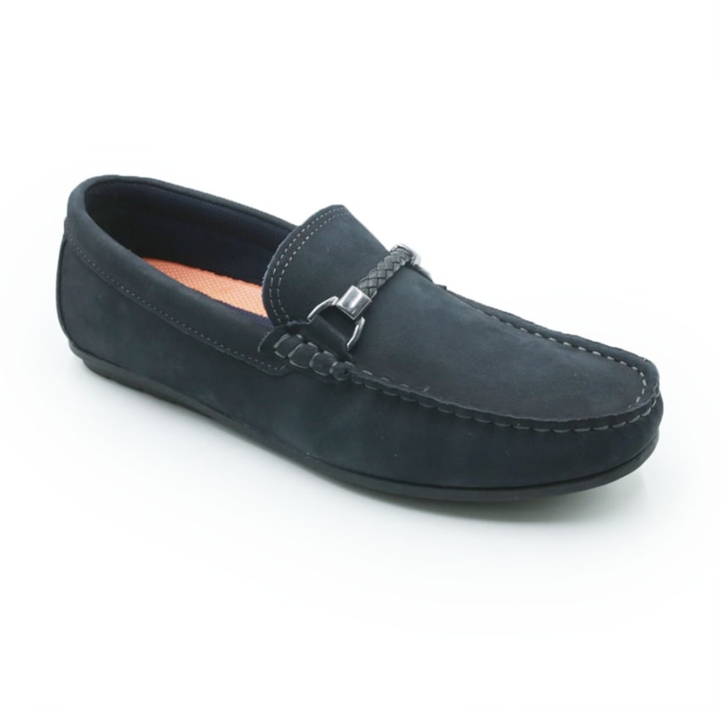 MASCULINO MOCASSIM CASUAL DEMOCRATA TOM  651102 002 NAVY
