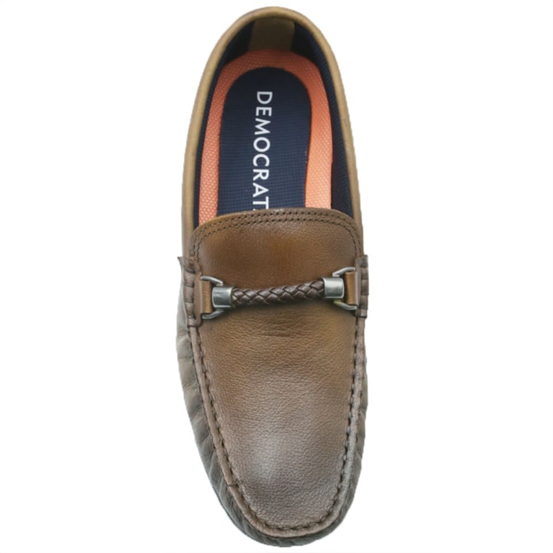 MASCULINO MOCASSIM CASUAL DEMOCRATA TOM  651102 003 TAN