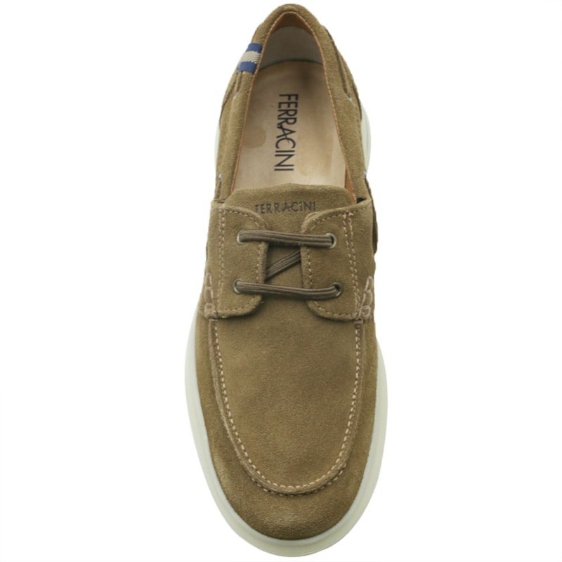 MASCULINO MOCASSIM CASUAL FERRACINI  4657 708 D CAMURCA TRUFA