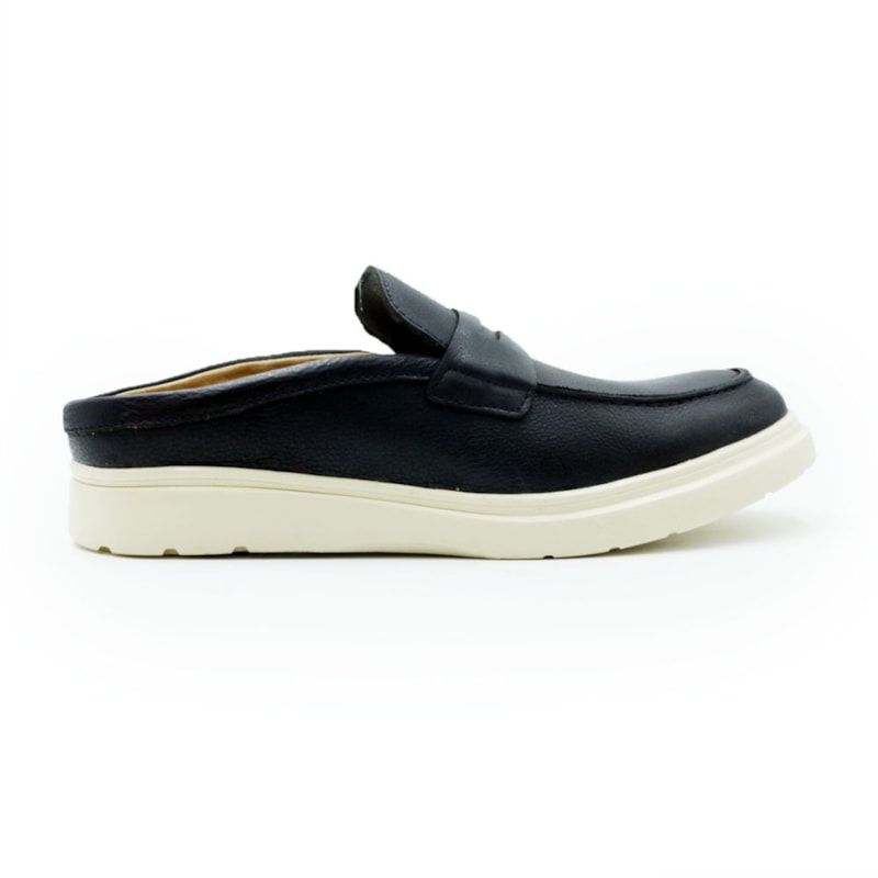 MASCULINO MOCASSIM CASUAL FERRICELLI MULE  STE15-10CE00 CERVO PRETO UNIS.STELVIO