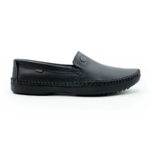 MASCULINO MOCASSIM CASUAL FREE WAY  LOGANX 561 PRETO