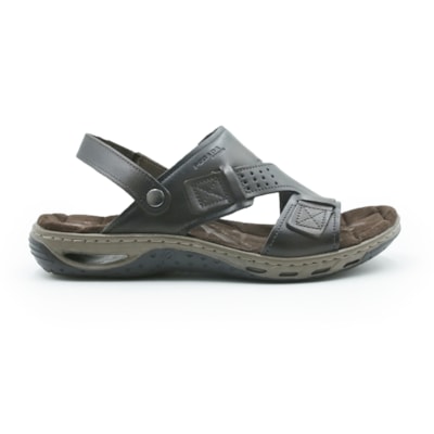 MASCULINO SANDALIA CASUAL PEGADA 131662 BROWN.