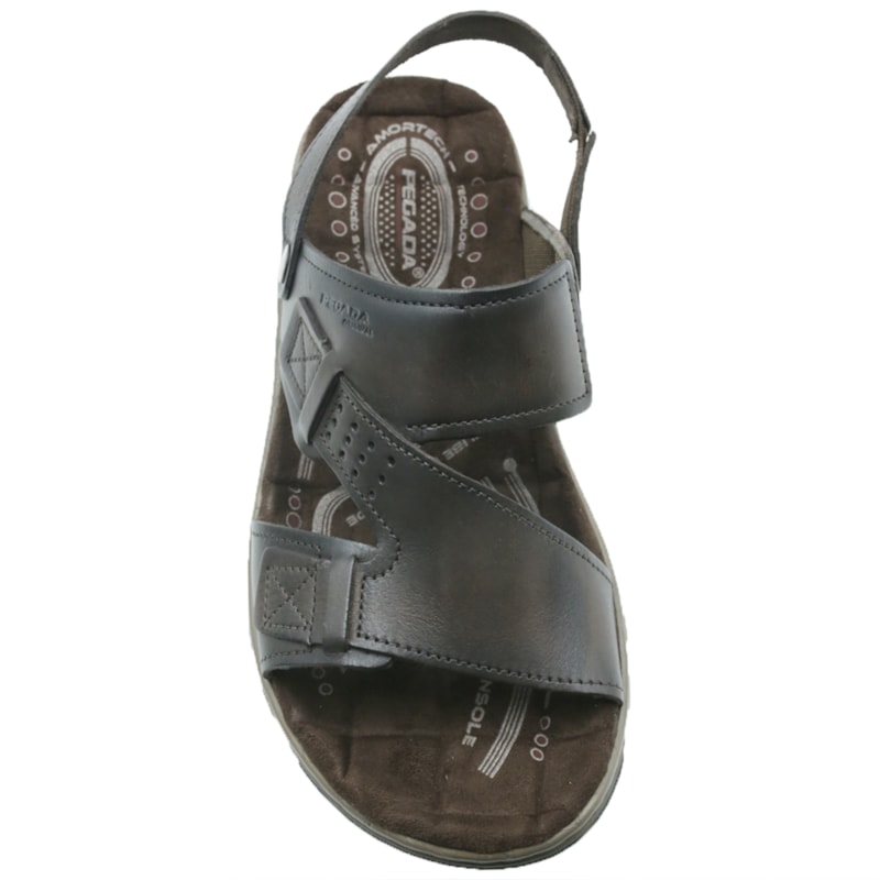 MASCULINO SANDALIA CASUAL PEGADA 131662 BROWN.