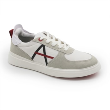 MASCULINO SAPATENIS CASUAL ARAMIS ARM034 BRANCO