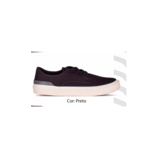 MASCULINO SAPATENIS CASUAL ARAMIS DAILY DOCK  ARM049 PRETO