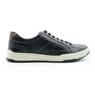 MASCULINO SAPATENIS CASUAL DEMOCRATA 151401 001 PRETO