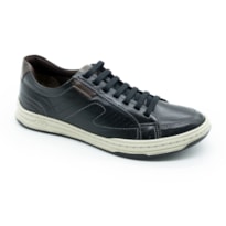 MASCULINO SAPATENIS CASUAL DEMOCRATA 151401 001 PRETO
