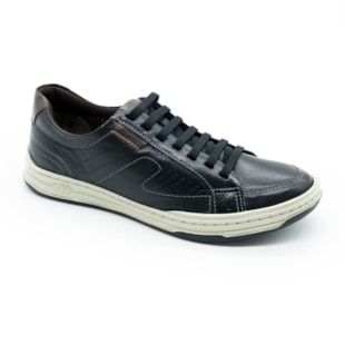 MASCULINO SAPATENIS CASUAL DEMOCRATA 151401 001 PRETO