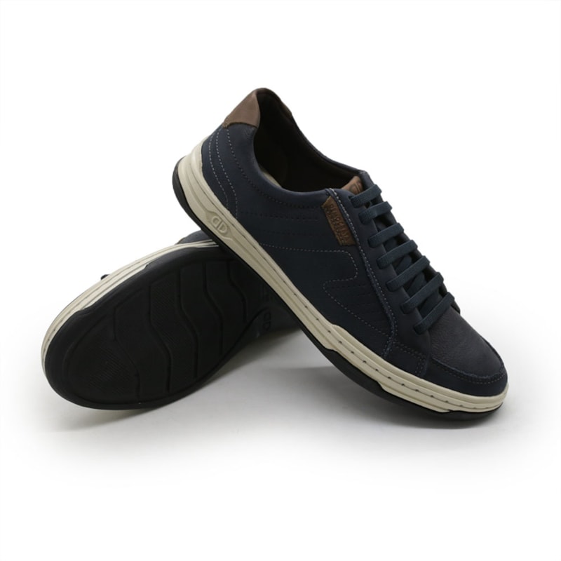 MASCULINO SAPATENIS CASUAL DEMOCRATA  151401 002 NAVY