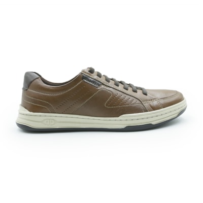 MASCULINO SAPATENIS CASUAL DEMOCRATA 151401 003 CONHAQUE