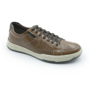 MASCULINO SAPATENIS CASUAL DEMOCRATA 151401 003 CONHAQUE