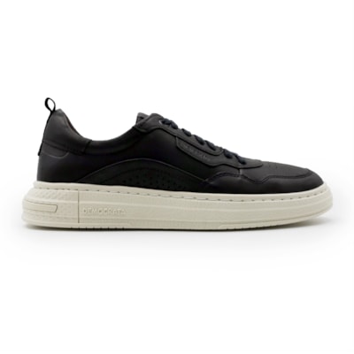 MASCULINO SAPATENIS CASUAL DEMOCRATA 240201 PRETO.