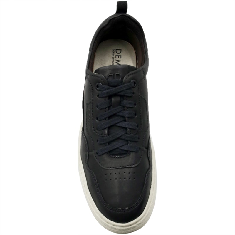 MASCULINO SAPATENIS CASUAL DEMOCRATA 240201 PRETO.