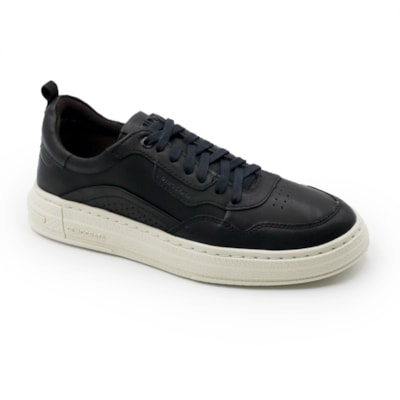 MASCULINO SAPATENIS CASUAL DEMOCRATA 240201 PRETO.