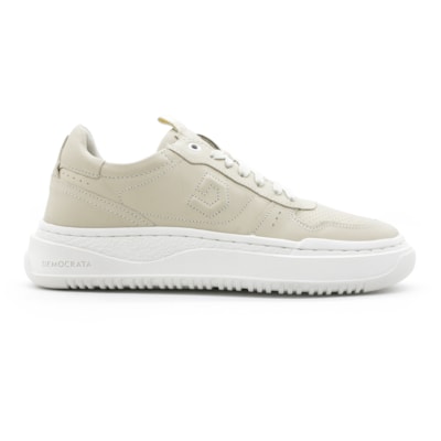 MASCULINO SAPATENIS CASUAL DEMOCRATA 240501 005 CREME