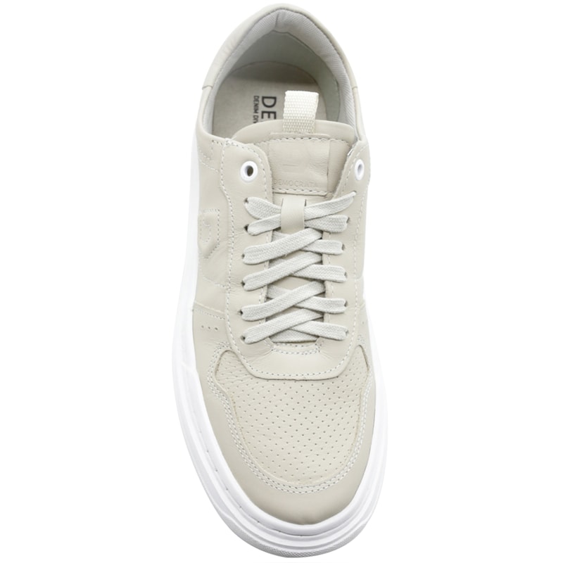 MASCULINO SAPATENIS CASUAL DEMOCRATA 240501 005 CREME