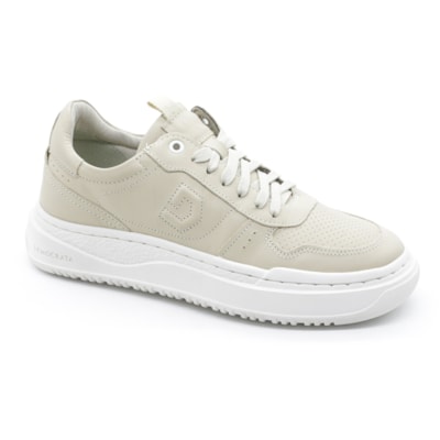 MASCULINO SAPATENIS CASUAL DEMOCRATA 240501 005 CREME