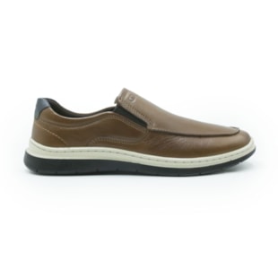 MASCULINO SAPATENIS CASUAL DEMOCRATA 245201 003 CONHAQUE