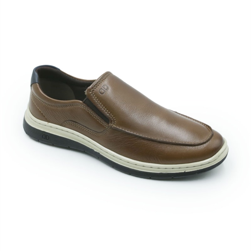 MASCULINO SAPATENIS CASUAL DEMOCRATA 245201 003 CONHAQUE