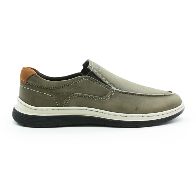 MASCULINO SAPATENIS CASUAL DEMOCRATA  245201 004 SMOKE