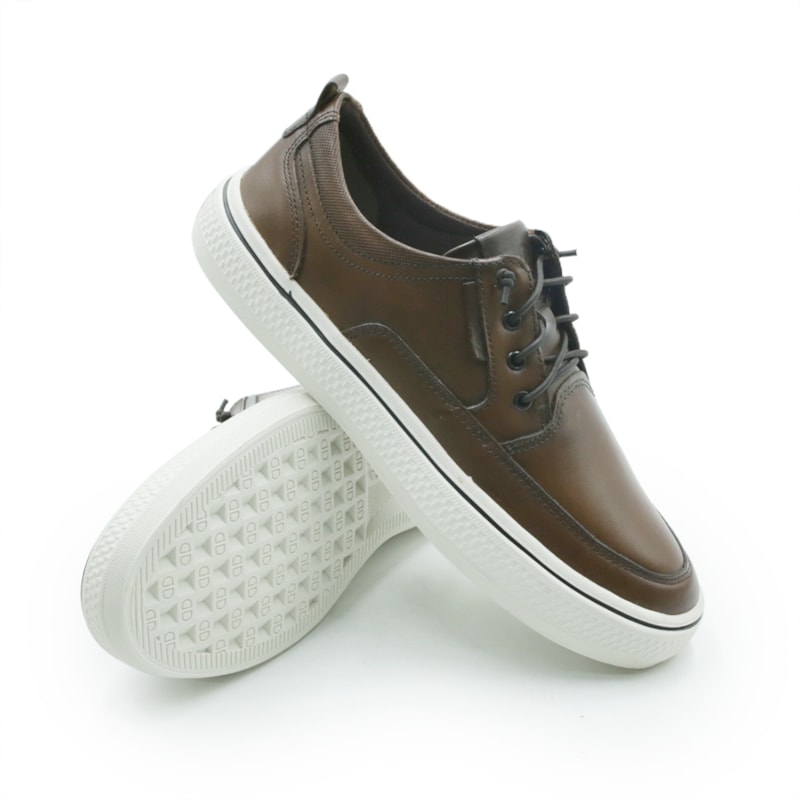 MASCULINO SAPATENIS CASUAL DEMOCRATA 290202 002 TAN