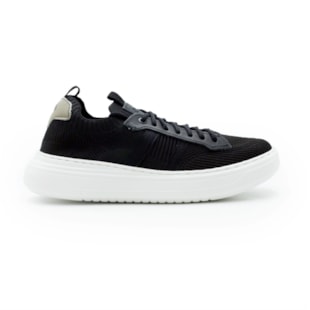 MASCULINO SAPATENIS CASUAL DEMOCRATA  526105 001 PRETO
