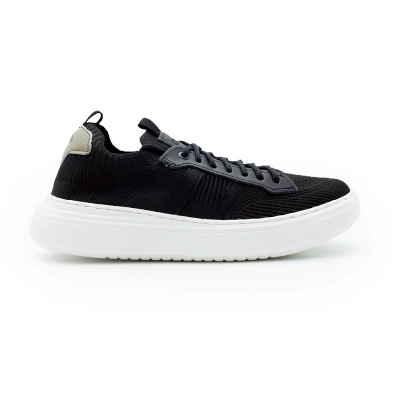MASCULINO SAPATENIS CASUAL DEMOCRATA  526105 001 PRETO