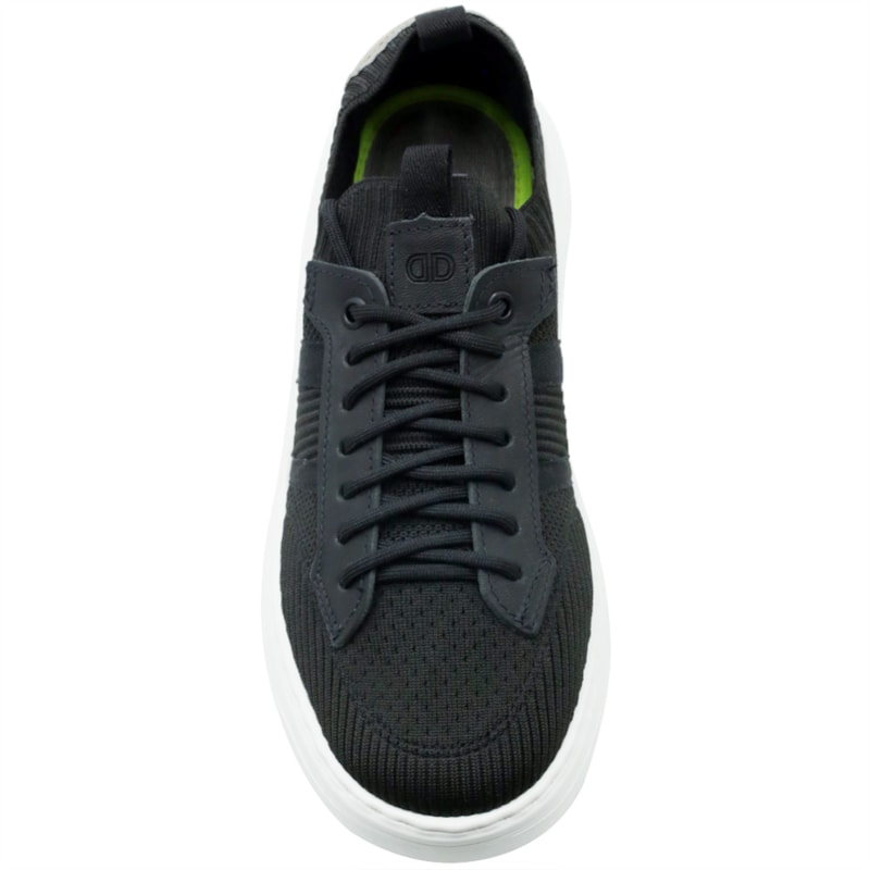 MASCULINO SAPATENIS CASUAL DEMOCRATA  526105 001 PRETO