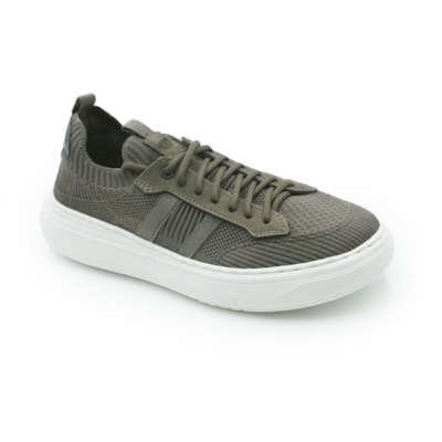 MASCULINO SAPATENIS CASUAL DEMOCRATA  526105 003 SMOKE