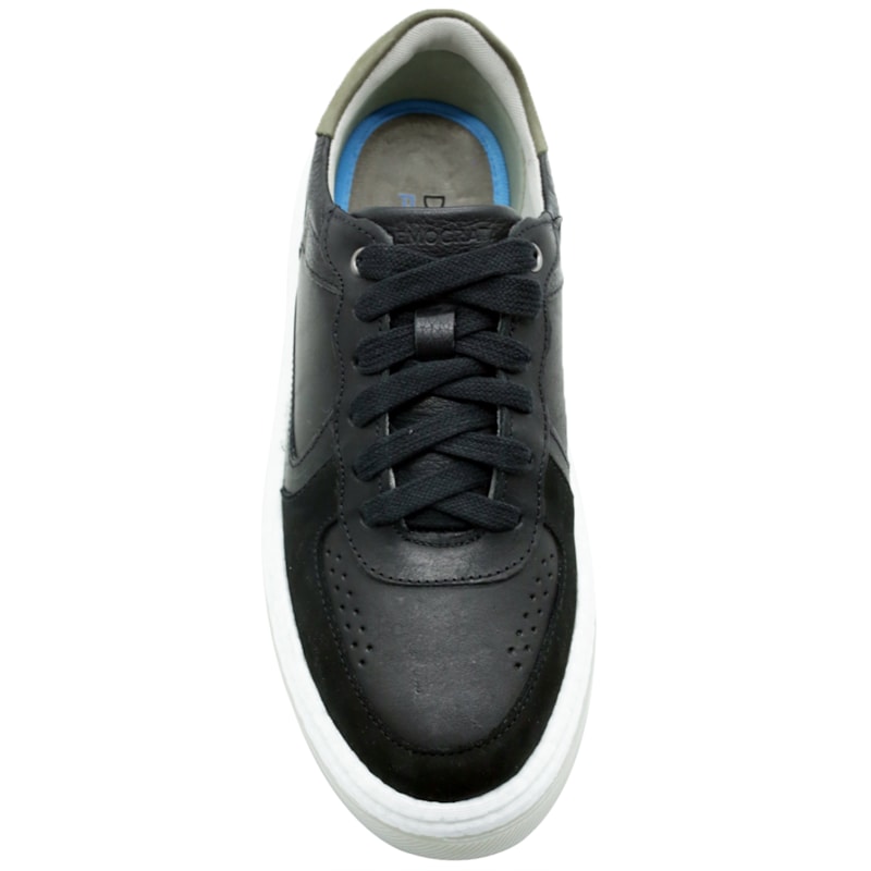 MASCULINO SAPATENIS CASUAL DEMOCRATA 623101 001 PRETO