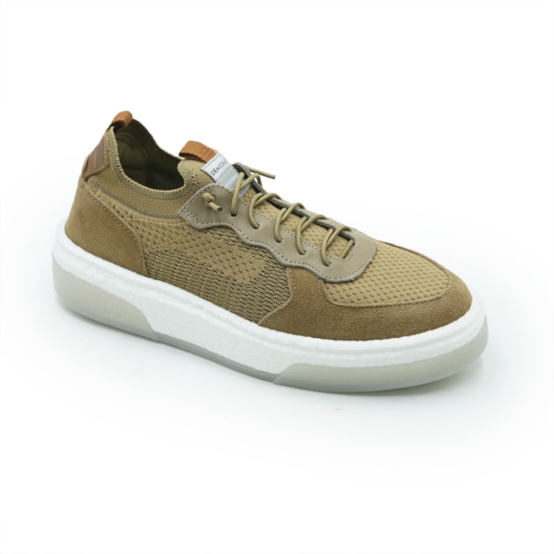 MASCULINO SAPATENIS CASUAL DEMOCRATA BEAT PULSE  623102 002 AVELA/BEGE