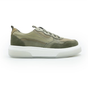 MASCULINO SAPATENIS CASUAL DEMOCRATA BEAT PULSE  623105 002 GRAFITE/RATO