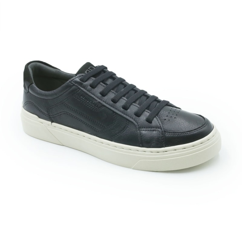 MASCULINO SAPATENIS CASUAL DEMOCRATA BILL  240901 001 PRETO