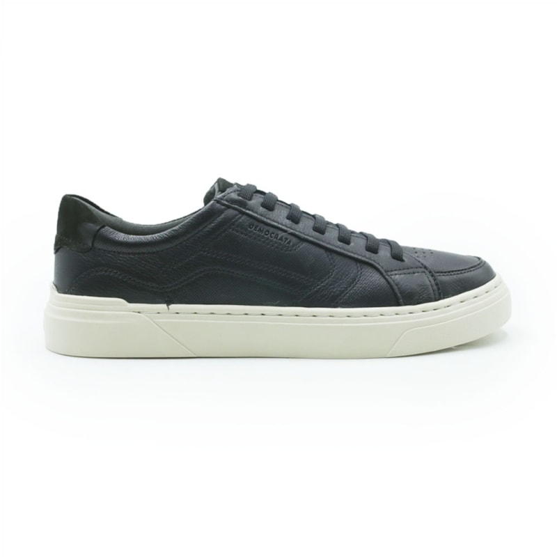 MASCULINO SAPATENIS CASUAL DEMOCRATA BILL  240901 001 PRETO