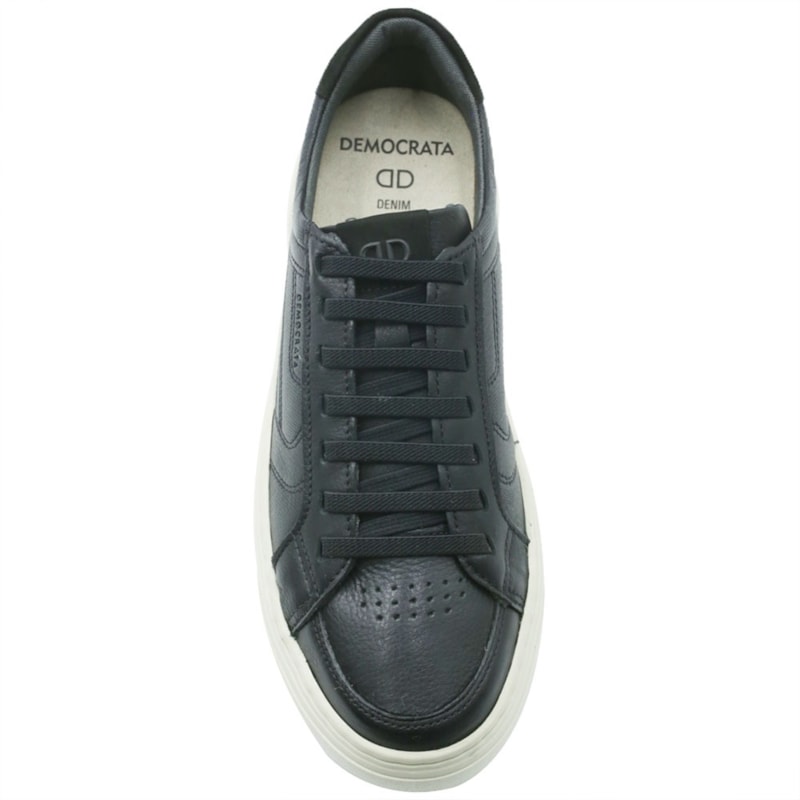 MASCULINO SAPATENIS CASUAL DEMOCRATA BILL  240901 001 PRETO