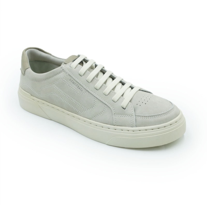 MASCULINO SAPATENIS CASUAL DEMOCRATA BILL  240901 004 CINZA CLOUDY