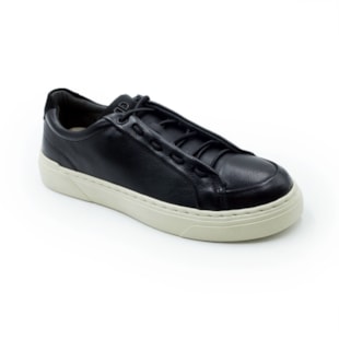 MASCULINO SAPATENIS CASUAL DEMOCRATA BILL  240902 001 PRETO