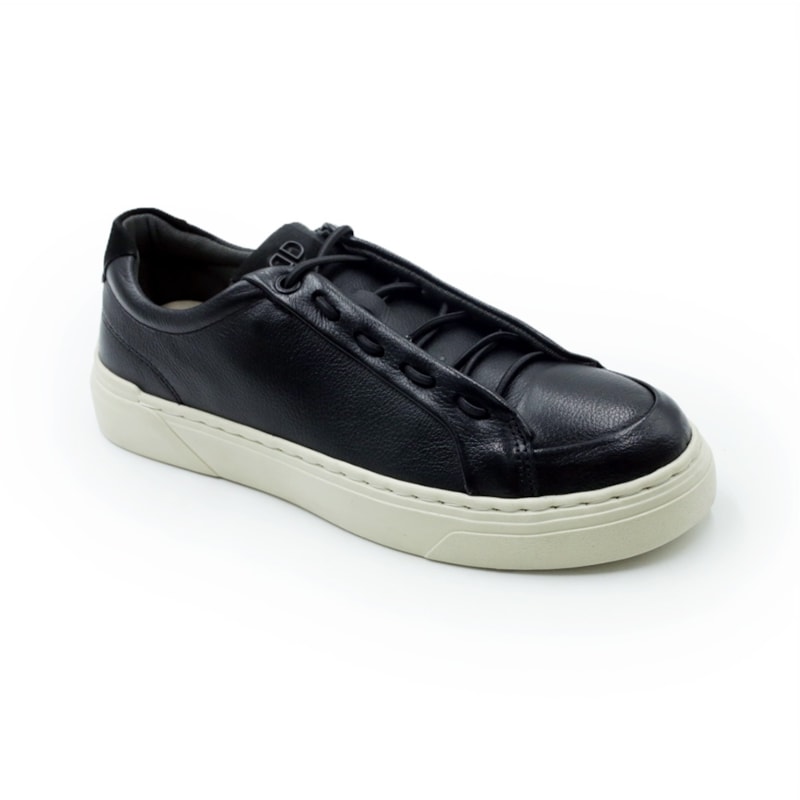 MASCULINO SAPATENIS CASUAL DEMOCRATA BILL  240902 001 PRETO