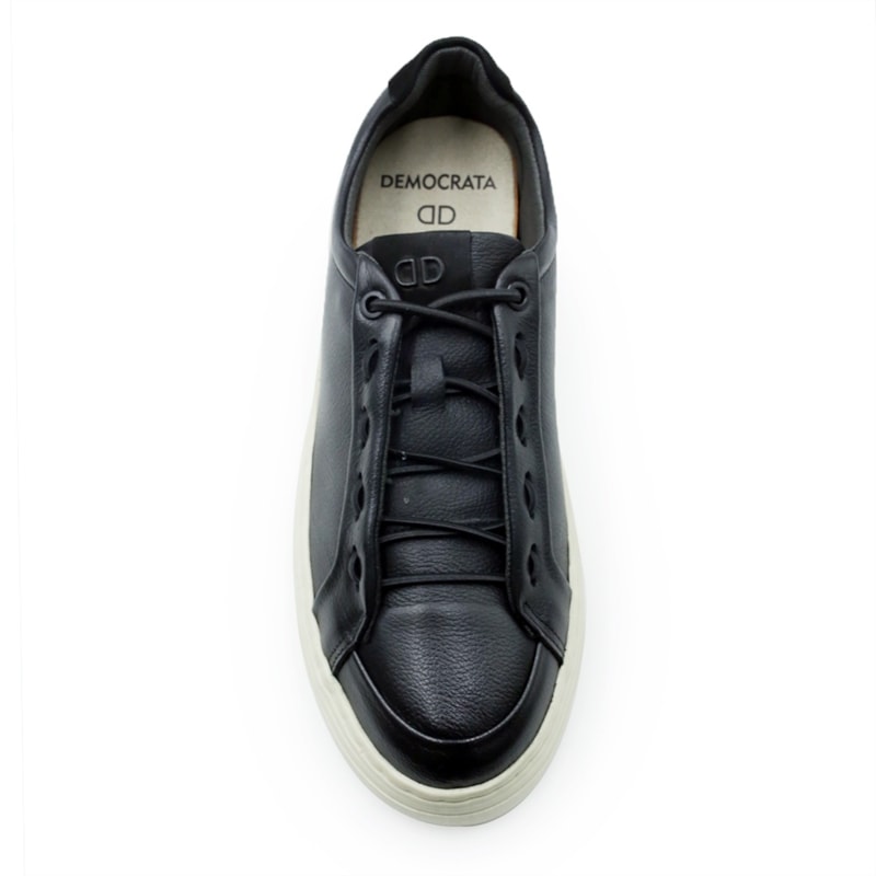 MASCULINO SAPATENIS CASUAL DEMOCRATA BILL  240902 001 PRETO