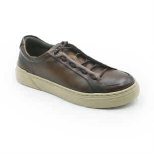 MASCULINO SAPATENIS CASUAL DEMOCRATA BILL  240902 005 TAN