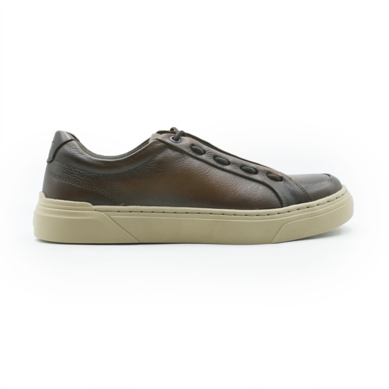 MASCULINO SAPATENIS CASUAL DEMOCRATA BILL  240902 005 TAN