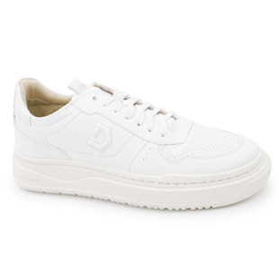 MASCULINO SAPATENIS CASUAL DEMOCRATA BLOCK  240501 006 BRANCO
