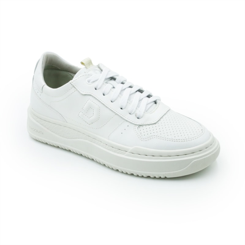 MASCULINO SAPATENIS CASUAL DEMOCRATA BLOCK  240501 006 BRANCO