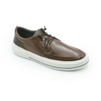 MASCULINO SAPATENIS CASUAL DEMOCRATA CLAY  290302 002 CONHAQUE