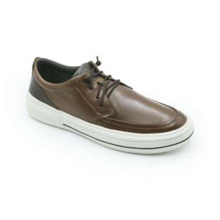 MASCULINO SAPATENIS CASUAL DEMOCRATA CLAY  290302 002 CONHAQUE