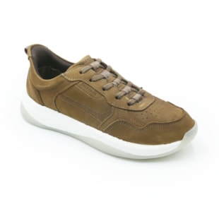 MASCULINO SAPATENIS CASUAL DEMOCRATA DRAFT PULS  635101 003 CASTANHO