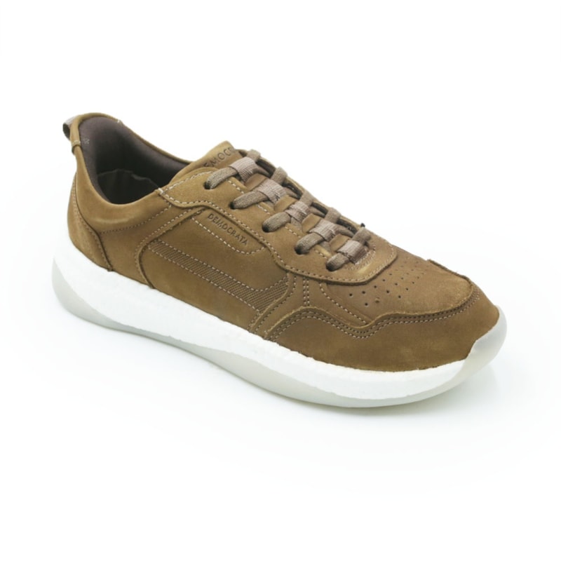 MASCULINO SAPATENIS CASUAL DEMOCRATA DRAFT PULS  635101 003 CASTANHO