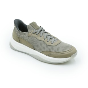 MASCULINO SAPATENIS CASUAL DEMOCRATA DRAFT PULS  635102 002 GREY/CETIM